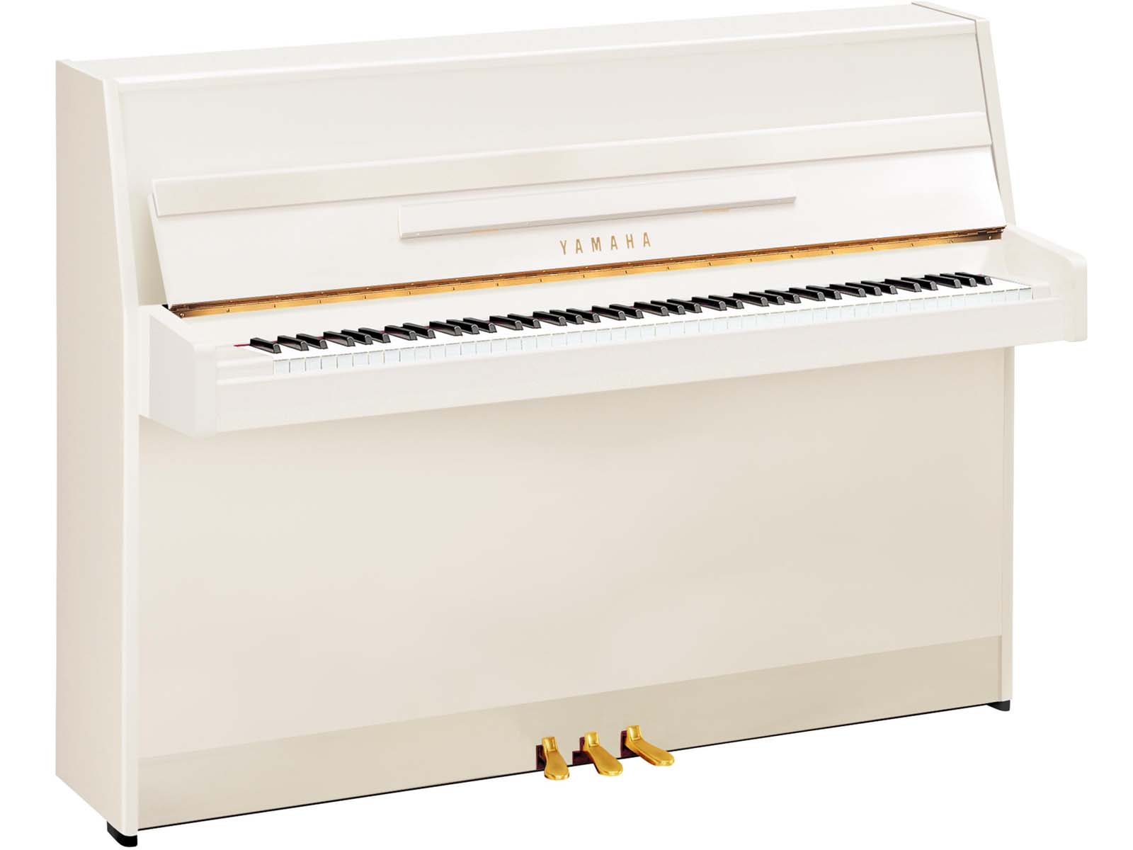 Fragiel Fragiel behang Akoestische piano kopen | Yamaha B1 wit | Welkom