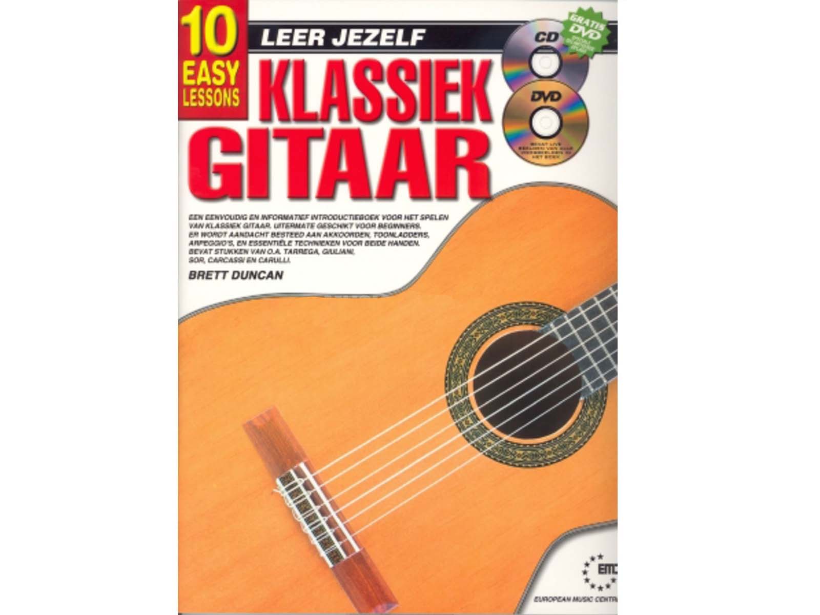 terugtrekken Carry Gladys Bladmuziek kopen | Leer jezelf klassiek gitaar lesmethode met cd/dvd |  Welkom