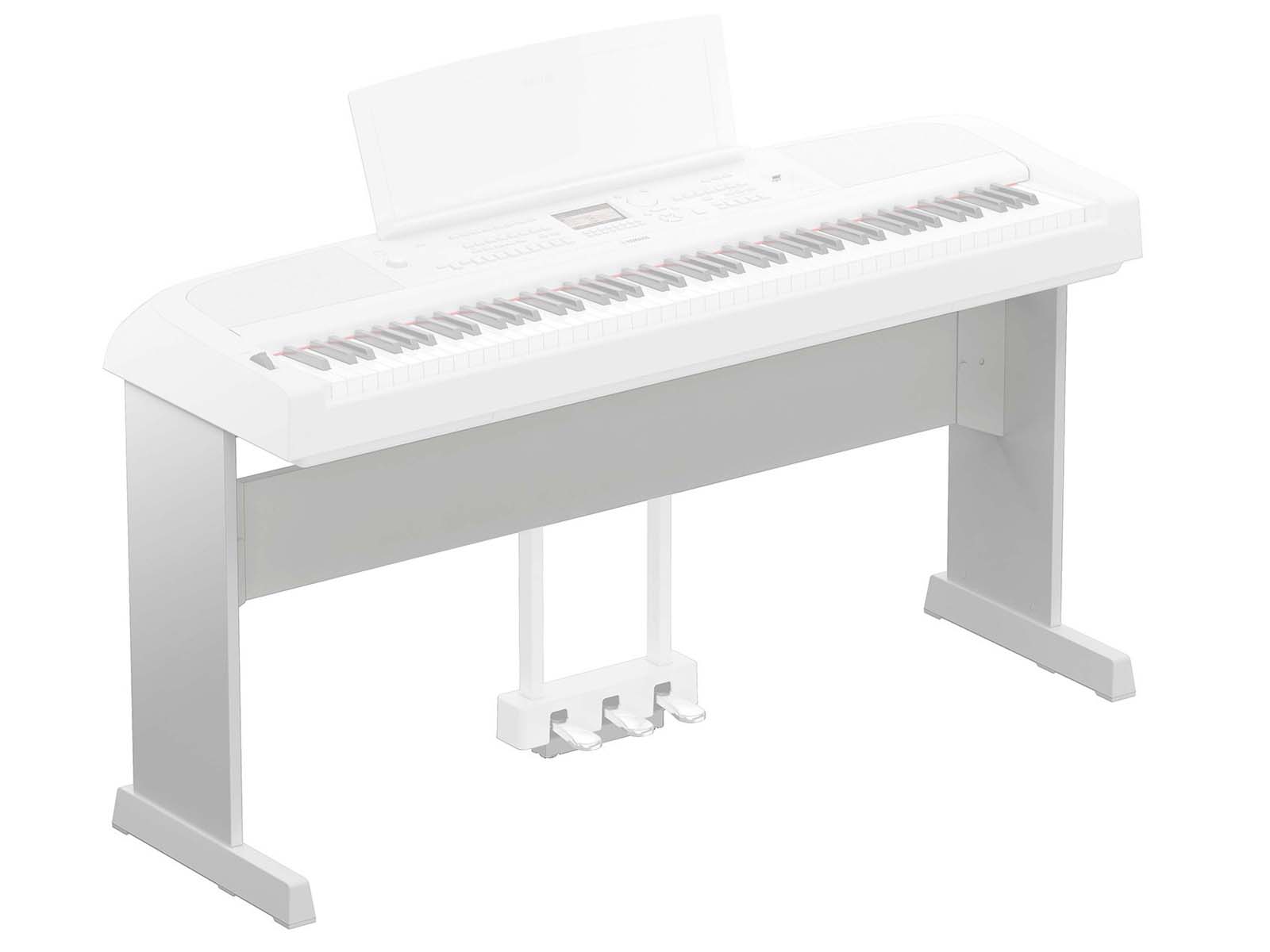 gezagvoerder Immigratie oog Muziekaccessoires voor digitale piano kopen | Standaard Yamaha L-300 WH |  Welkom